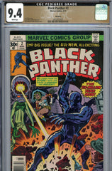 Black Panther #02 CGC graded 9.4  PEDIGREE - Kirby cover/story/art