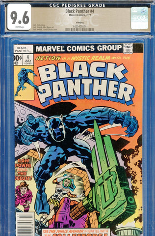 Black Panther #04 CGC 9.4 - Kirby cover, story & art  PEDIGREE - SOLD!