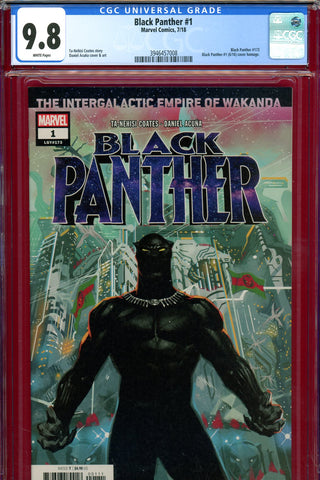 Black Panther #1 (#173) CGC 9.8 - cover homage - Acuna cover/art  HIGHEST GRADED