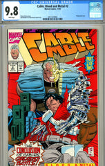Cable: Blood and Metal #2 CGC graded 9.8 wraparound cover - HIGHEST GRADED