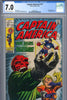 Captain America #115 CGC graded 7.0 Red Skull cover and story