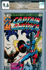 Captain America #238 CGC graded 9.6 John Byrne cover PEDIGREE