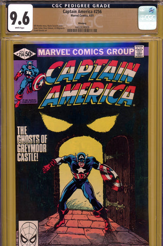 Captain America #256 CGC graded 9.6 painted cover PEDIGREE - SOLD!