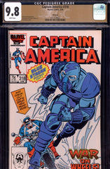Captain America #318 CGC 9.8 - Blue Streak cover/story {PEDIGREE} HIGHEST GRADED - SOLD!