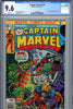 Captain Marvel #46 CGC graded 9.6  Supreme Intelligence appearance - Milgrom cover/art