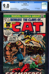 Cat #4 CGC 9.0 - Man-Bull appearance Romita cover - last issue