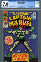 Captain Marvel #01 CGC graded 7.0 - Kree Sentry appearance - SOLD!