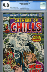 Chamber of Chills #04 CGC 9.0 - Frank Brunner cover and art