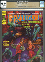 Castle Of Frankenstein #25 CGC graded 9.2 "Time Machine" wraparound cover  PEDIGREE - SOLD!