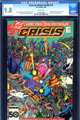 Crisis On Infinite Earths #12 CGC graded 9.8 - HIGHEST GRADED West becomes Flash - SOLD!