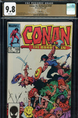 Conan the Barbarian #169 CGC graded 9.8 {PEDIGREE} HIGHEST GRADED