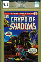 Crypt Of Shadows #14 CGC graded 9.2  early Atlas reprints PEDIGREE