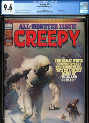 Creepy #085 CGC graded 9.6 - Ken Kelly cover - Monster Theme Issue - SOLD!