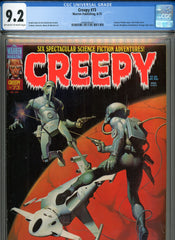 Creepy #73 CGC graded 9.2 - Science Fiction issue - Ken Kelly cover - SOLD!