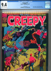 Creepy #74 CGC graded 9.4 - "Beast of Bacon Street" story