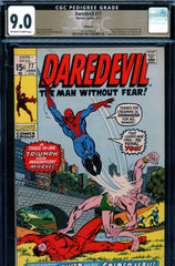 Daredevil #077 CGC graded 9.0 - Spider-Man/ Sub-Mariner appearance  PEDIGREE - SOLD!