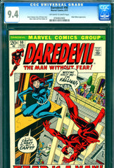 Daredevil #90 CGC 9.4 - Black Widow and Mister Fear appearance
