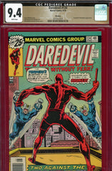 Daredevil #134 CGC graded 9.4 PEDIGREE - Torpedo cover/story - SOLD!