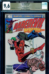 Daredevil #173 CGC graded 9.6 - Gladiator cover/story  {PEDIGREE} Newsstand Edition - SOLD!