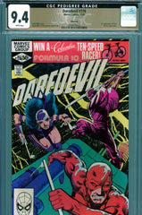 Daredevil #176 CGC graded 9.4 - first appearance of Stick PEDIGREE - SOLD!