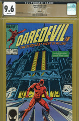 Daredevil #208 CGC graded 9.6 - Harlan Ellison story  PEDIGREE