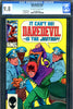 Daredevil #218 CGC 9.8 - Pollard cover  Jester appearance HIGHEST GRADED