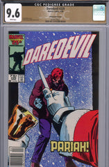 Daredevil #229 CGC graded 9.6 PEDIGREE NEWSSTAND EDITION