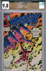 Daredevil #266 CGC graded 9.8 {PEDIGREE} HIGHEST GRADED