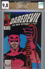 Daredevil #268 CGC graded 9.8 {PEDIGREE} HIGHEST GRADED - SOLD!