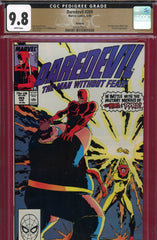 Daredevil #269 CGC graded 9.8 - Freedom Force appearance  PEDIGREE