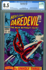 Daredevil #039 CGC graded 8.5 - first appearance of the Exterminator - SOLD!
