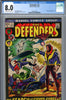Defenders #2 CGC graded 8.0 - Silver Surfer cover/story