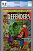 Defenders #10 CGC graded 9.2 - classic Hulk vs. Thor cover - SOLD!