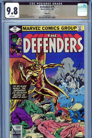 Defenders #79 CGC graded 9.8 - HIGHEST GRADED PEDIGREE