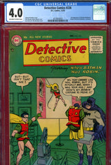 Detective Comics #226 CGC graded 4.0  second EVER Martian Manhunter