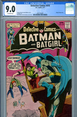 Detective Comics #410 CGC graded 9.0 - Neal Adams cover - Batgirl backup story