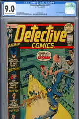 Detective Comics #421 CGC graded 9.0 Batgirl backup story Neal Adams cover