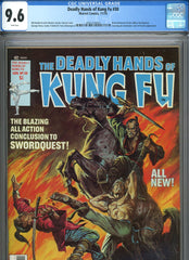 Deadly Hands of Kung Fu #30 CGC graded 9.6 - Jack of Hearts appearance Earl Norem cover