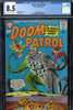 Doom Patrol #095 CGC graded 8.5 Drake story - Brown cover