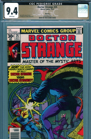 Doctor Strange #025 CGC graded 9.4 Starlin story/cover PEDIGREE - SOLD!