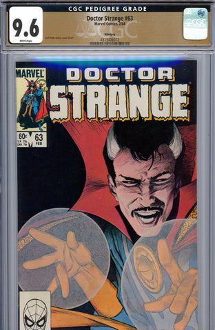 Doctor Strange #63 CGC graded 9.6 Potts story/cover/art PEDIGREE - SOLD!