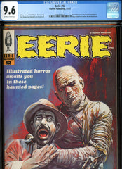 Eerie #12 CGC graded 9.6 - Dan Adkins cover - classic "Mummy" cover