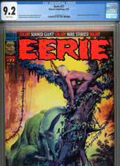 Eerie #77 CGC graded 9.2 - Richard Corben cover  Corben & Maroto art