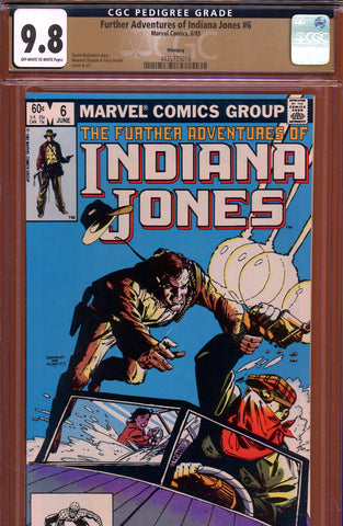 Further Adventures of Indiana Jones #06 CGC graded 9.8  {PEDIGREE} HIGHEST - SOLD!