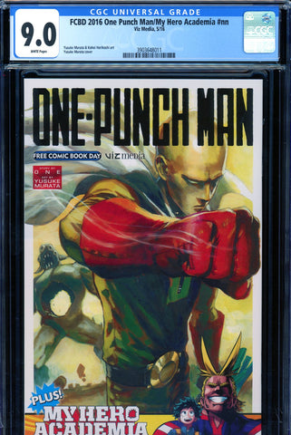 FCBD 2016 One Punch Man/My Hero Academia #nn CGC graded 9.0 - SOLD!