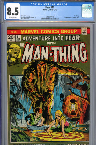 Fear #11 CGC graded 8.5 - first appearance of Jennifer Kale - SOLD!