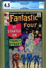 Fantastic Four #029 CGC graded 4.5  Watcher cover/story  2nd Red Ghost