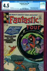 Fantastic Four #038 CGC graded 4.5 second appearance of Frightful Four