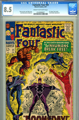 Fantastic Four #059 CGC 8.5 - Doctor Doom, Silver Surfer and Inhumans appearance