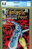 Fantastic Four #072 CGC graded 8.0  classic Silver Surfer cover - SOLD!